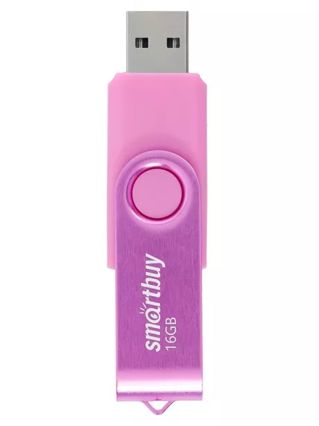 флешка USB SmartBuy Twist 16Gb pink