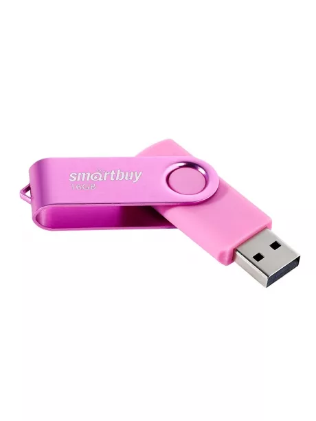 флешка USB SmartBuy Twist 16Gb pink