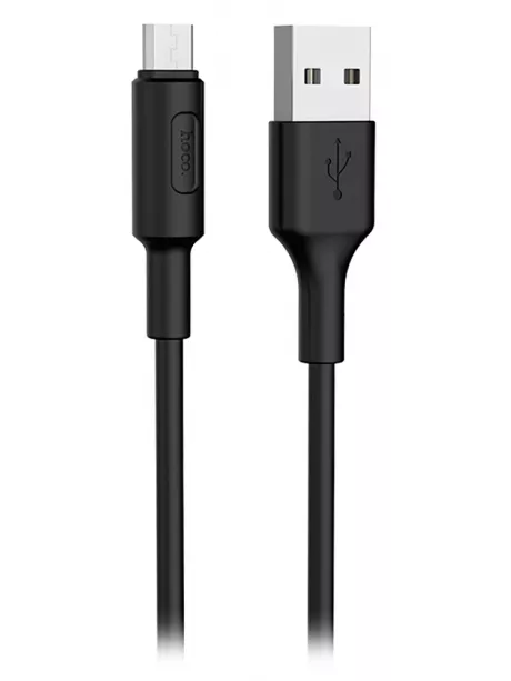 кабель передачи данных Hoco X25 Soarer micro 1m black