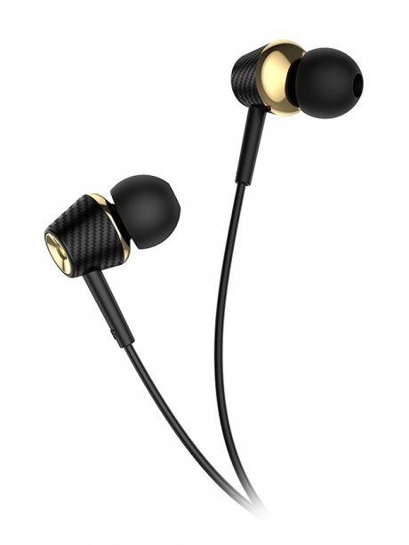 наушники с микрофоном для смартфона Hoco M70 Graceful universal earphones with mic black
