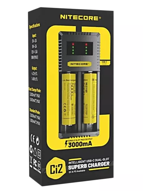 зарядное устройство NiteCore NEW Ci2 Type-C Intellicharge V2 