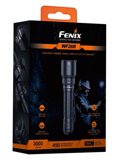 светодиодный фонарь с магнитной зарядкой Fenix WF26R 