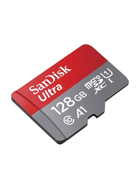 карта памяти SanDisk 128GB microSDXC  Cl10 U1 Ultra 100MB/s без адаптера 