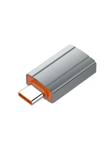 OTG адаптер LDNIO LC140 USB Convertor Type-C to USB A  Adapter grey