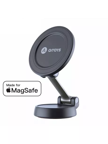 магнитный держатель с фиксацией MagSafe Arroys Stick-MS1 black