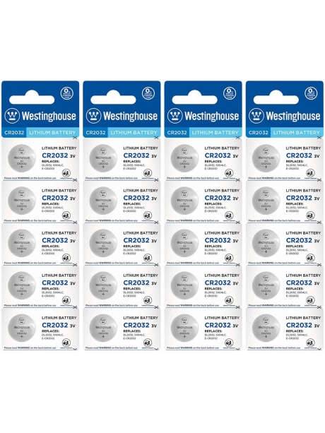 батарейки Westinghouse CR2032 20шт. 