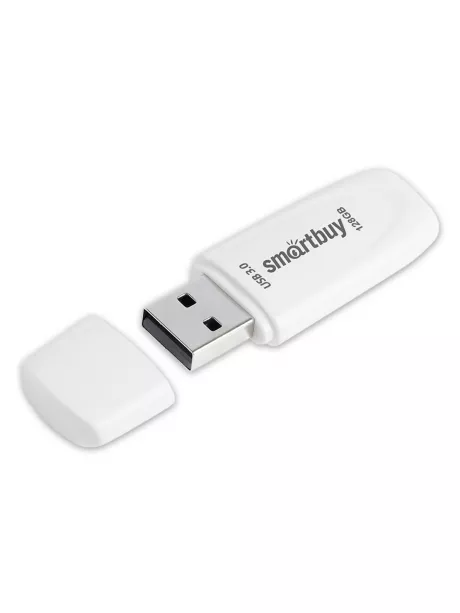 флешка USB 3.0 SmartBuy Scout 3.0 128GB white