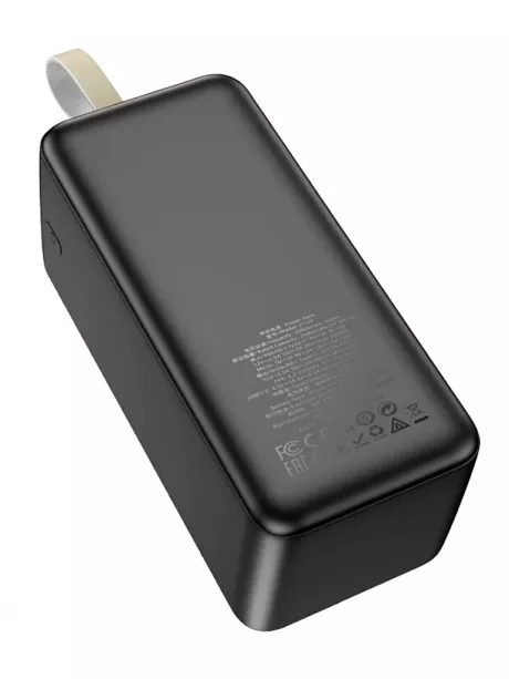 внешний аккумулятор большой ёмкости Hoco J111D Smart charge PD30W compatible power bank(50000mAh) black