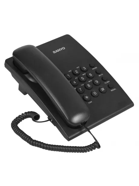 телефонный аппарат стационарный Sanyo RA-S204 black