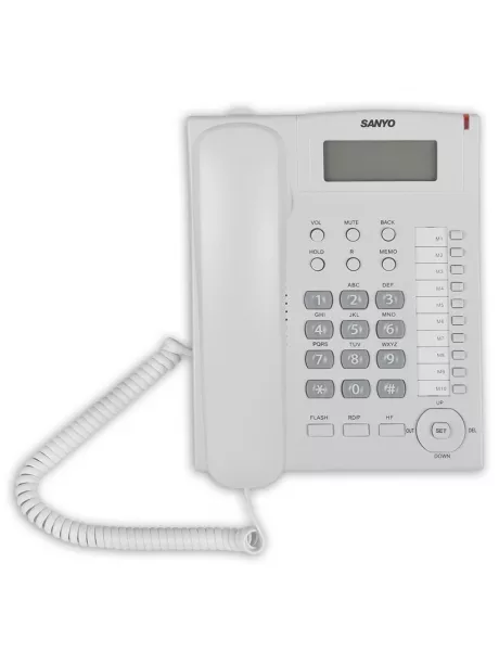 телефонный аппарат стационарный Sanyo RA-S517 white