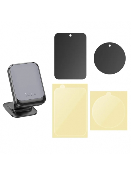 держатель для телефона на торпеду Hoco H25 Climber magnetic car holder (center console) black &amp; grey