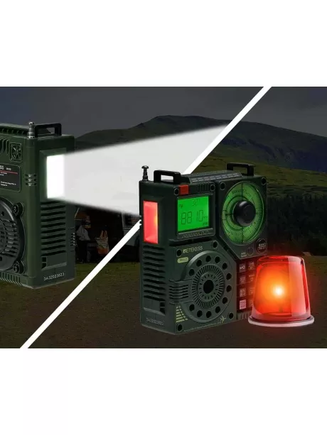 портативный цифровой радиоприемник Retekess TR112 green