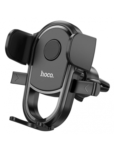 держатель на решетку вентиляции в машину Hoco H6 Grateful one-button car holder (air outlet) black