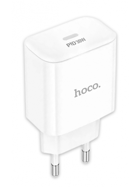 зарядное устройство Hoco C76A Pro Majestic single port PD30W charger white