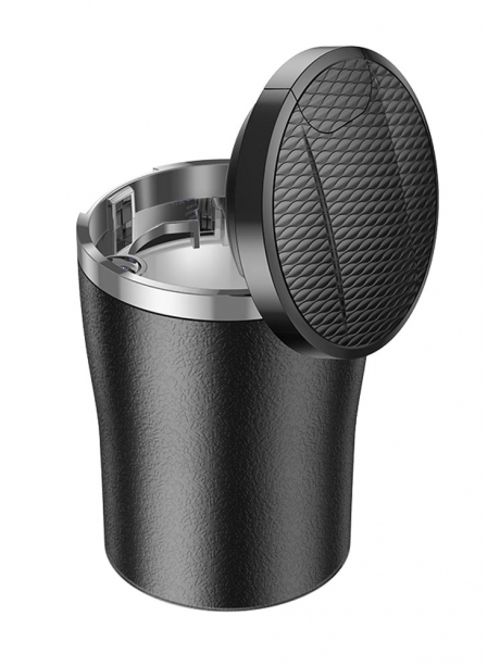 контейнер для мусора Hoco ZP9 Solar car ashtray black