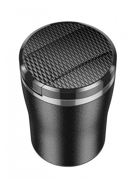 контейнер для мусора Hoco ZP9 Solar car ashtray black