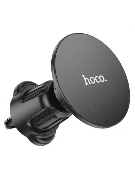 магнитный держатель MagSafe Hoco H12 Fine jade ring magnetic car holder (air outlet) black