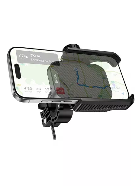 держатель на руль велосипеда или мотоцикла Hoco H91 Milly motorcycle bicycle universal holder black