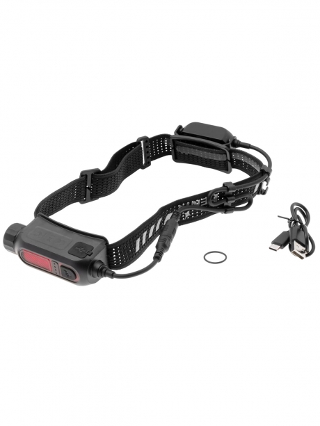 налобный фонарь с двумя оптическими блоками Fenix HP12R-T black