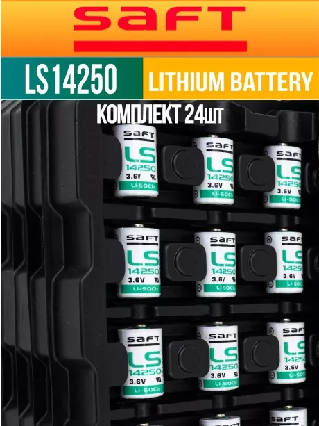 батарейка Saft LS 14250 (1/2AA) 24шт. 