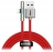 кабель передачи данных Baseus Iridescent Lamp HW flash charge Mobile Game USB For Type-C 40W 2m red
