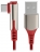 кабель передачи данных Rock Space M1 5A Type-C Zn-alloy Braided Charge & Sync Cable red