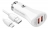 автомобильное зарядное устройство LDNIO C511Q 2USB QC3.0 + micro cable white