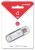 флешка USB SmartBuy V-Cut 4GB silver