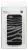 накладка Motomo INO Metal Case IPhone 5 zebra black