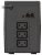 ИБП Ippon Back Power Pro LCD 500 black