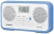 цифровой стерео радиоприемник Sangean PR-D19 white &amp; blue