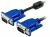 кабель для проектора ATcom VGA>VGA (15M/15M) 3м синий