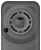 кнопочный телефон с мощным аккумулятором Maxvi P12 grey