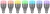умная светодиодная лампа Yeelight Led Bulb color (YLDP02YL) grey