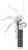 монопод для селфи с зеркалом Rock Mini Selfie stick with wire control 60cm black