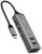 USB концентратор 3.0 Baseus Cube Type-C to USB3.0*3+USB2.0*2 HUB Adapter dark gray