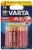 батарейки (6 шт.) Varta LR6/AA LONGLIFE Max Power-4+2BL 
