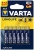 батарейки (6 шт.) Varta LR03/AAA LONGLIFE-4+2BL 