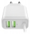 зарядное устройство LDNIO A321 2USB*3,1A + кабель micro USB white