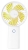 ручной вентилятор с функцией Power Bank Xiaomi Youpin JISULIFE Handheld Fan Mini Version FA10 white
