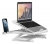 подставка для ноутбука и смартфона Tronsmart D07 Foldable Laptop Stand with Phone Holders white