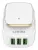 зарядное устройство с ночником LDNIO A3305 Touch LED lamp and 3 USB charger white gold