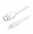 кабель передачи данных Hoco X25 Soarer lightning 1m white