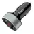 автомобильное зарядное устройство с дисплеем Hoco Z26 high praise dual port car charger with digital display black