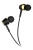 наушники с микрофоном для смартфона Hoco M70 Graceful universal earphones with mic black