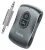 bluetooth AUX аудиоадаптер Hoco E73 Tour Car AUX BT Receiver metal grey