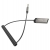 bluetooth аудиоадаптер для автомагнитолы Hoco E78 Benefit car AUX BT receiver with cable metal gray