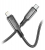 кабель для быстрой зарядки iPhone Hoco S51 Extreme PD charging data cable for iP black