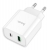 зарядное устройство Hoco C80A Plus Rapido PD20W+QC3.0 charger white