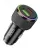 зарядка для телефона в машину с Power Delivery Hoco NZ14A Guerrero PD20W+QC3.0 car charger black